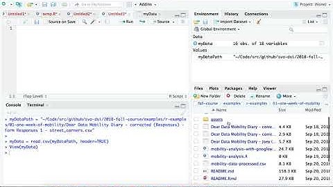 R - Reading File paths in R Studio