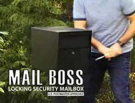 Mailboxixchange offers the Locking Mailboss Mailbox