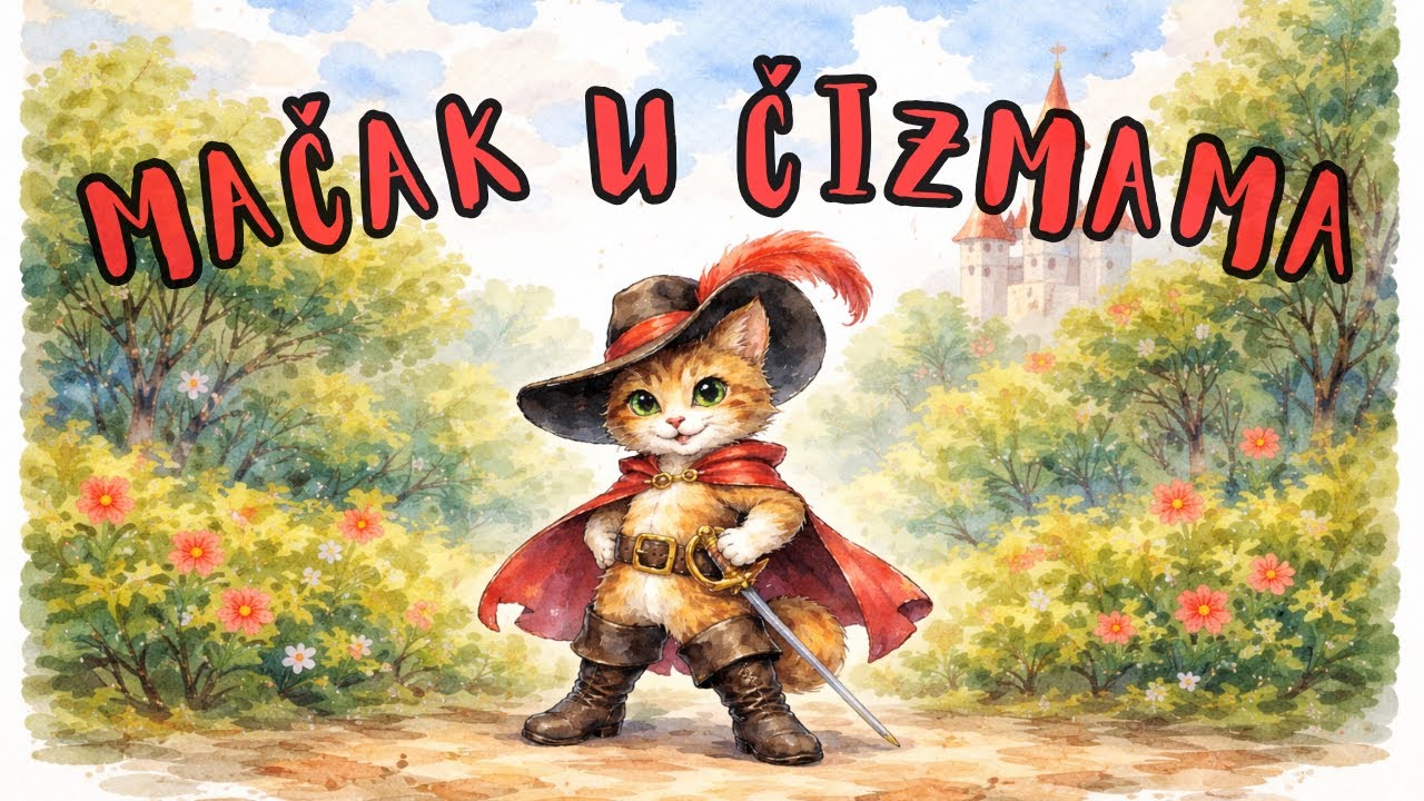 Mačak u čizmama: Charles Perrault - Bajka za laku noć