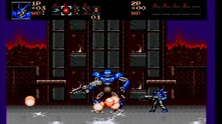 Retro Gameplay (53) SEGA MEGA DRIVE Probotector / Contra Hard Corps