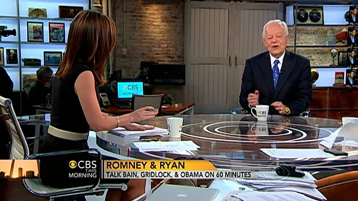 Schieffer on "60 Minutes" interview with Romney, R...