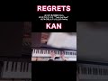 KANさん「REGRETS」piano cover