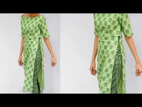Dori wali sleeves design cutting and stitching | blouse, fashion, Kurti top  | Dori loops wali sleeves design cutting and stitching #sleeve #sewing # kurti #fashion #designer #GalaDesign #doriloops #tutorial #blouses #design  #AASTEEN |