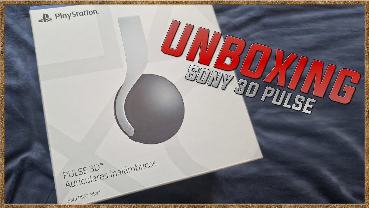 Unboxing de Pulse 3D, el auricular oficial de PlayStation 5 