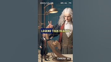 Story of Falling Apple from tree on Newton is fake! #history #science #shorts