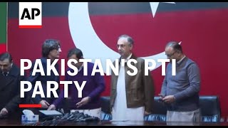 Pakistan's PTI party announces its candidate for prime minister