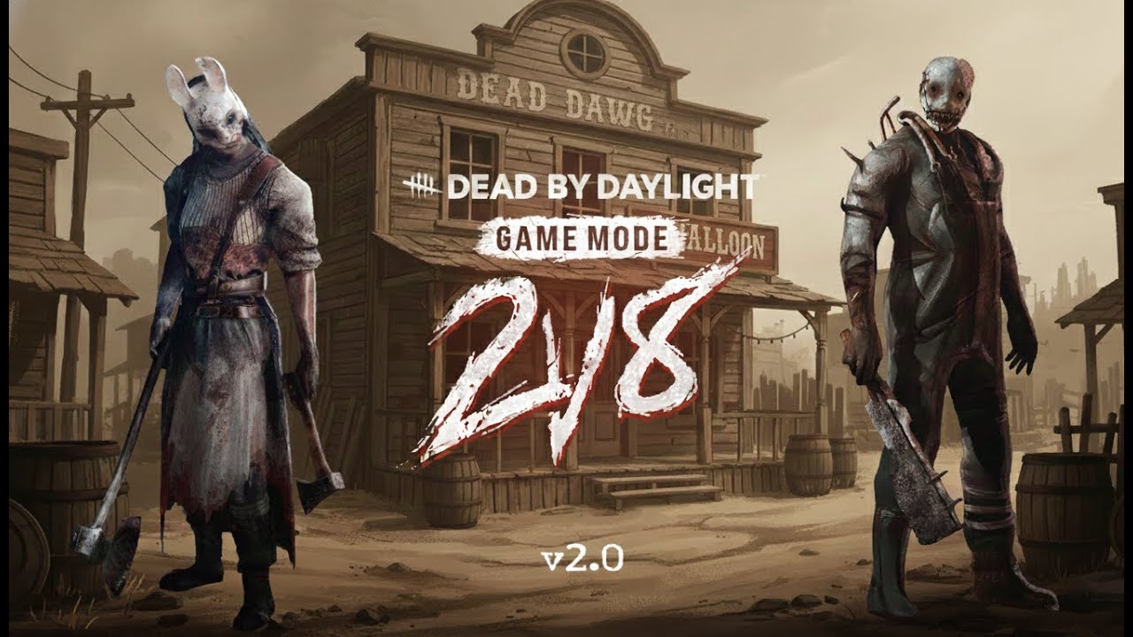 Dead By Daylight 2 vs 8 | Dead Dawg Saloon - YouTube