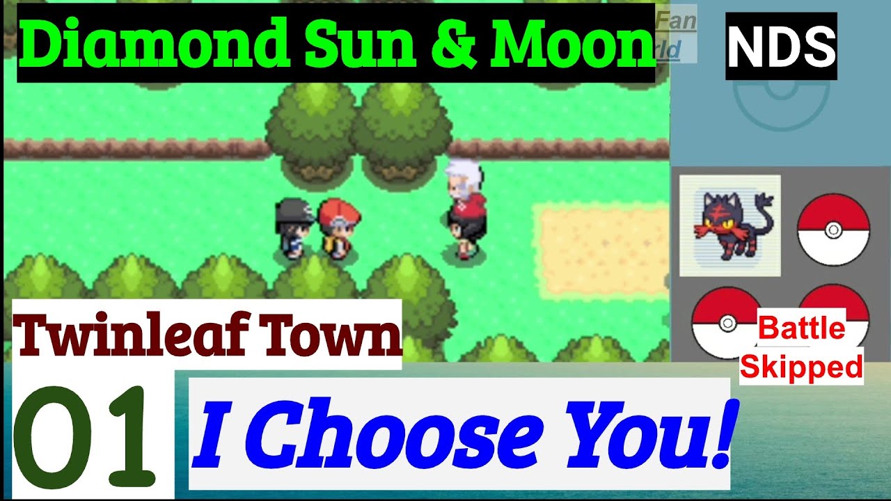 Pokemon Diamond Sun and Moon ROM Download - Nintendo DS(NDS)