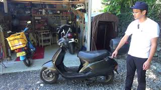 リード90 ホンダ ヤフオク用参考動画 古い為 ジャンク 現状販売 - YouTube