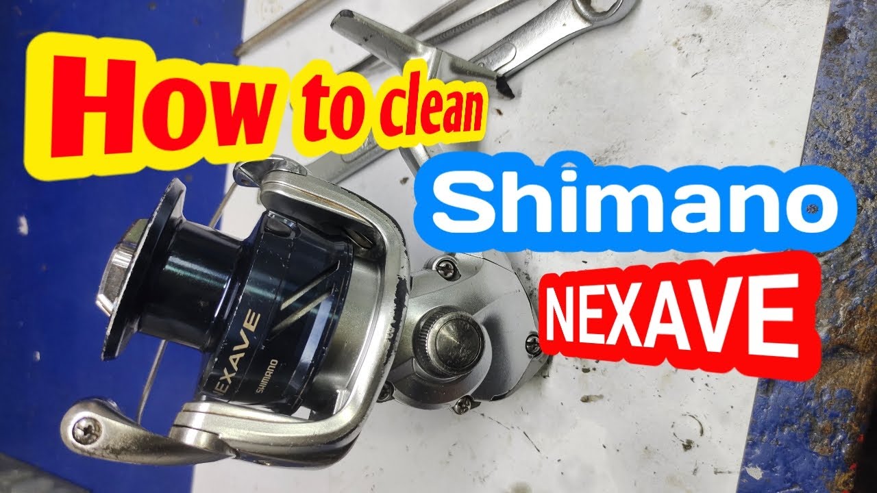 How to clean Shimano NEXAVE 4000HG/How to fishing ,videos fishing