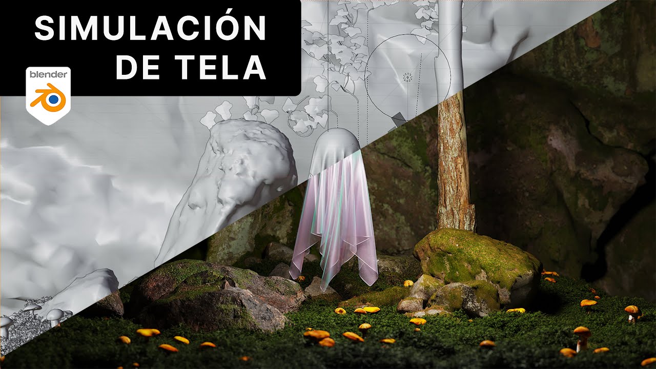 Simulación de tela en Blender - "Cloth simulation" - YouTube