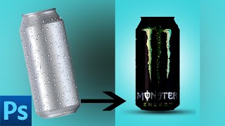 How to make a Soda Can Mockup | Photoshop Mockup Tutorial