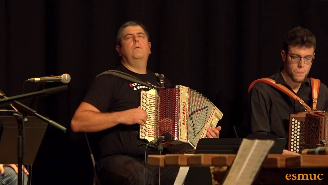 acordeon montanari Kepa Junkera amb el Conjunt de Música Tradicional de l’Esmuc