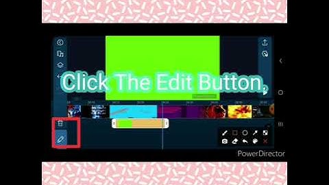 How To Add Subscribe Button In Video In PowerDirector/ Editor Master