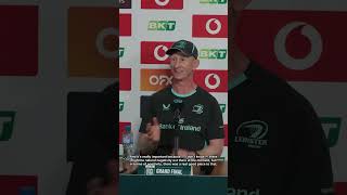 LEINSTER: Cullen on mental energy and the lessons from Bilbao | URC Grand Final