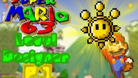 Super Mario 63 Level Designer Playthrough #1