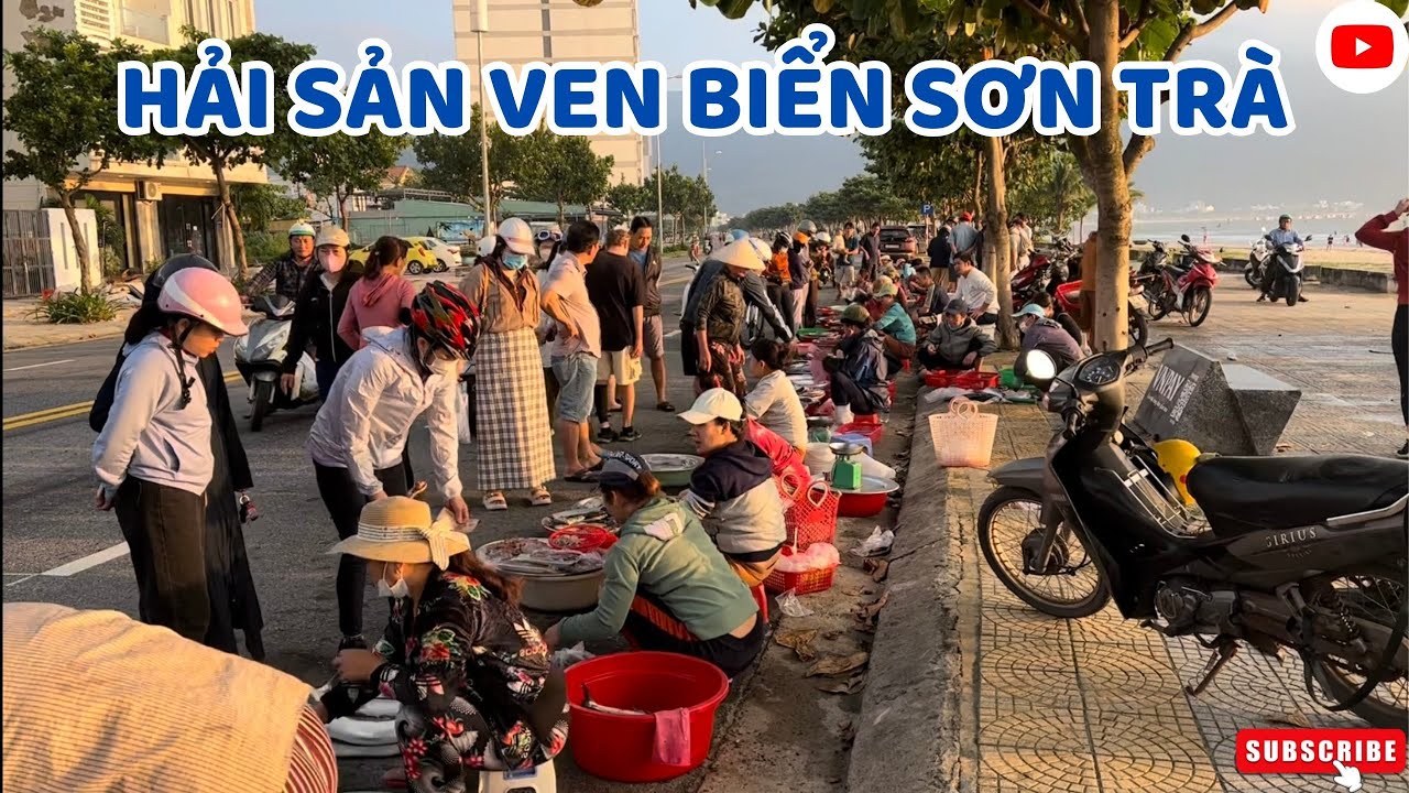 CHỢ HẢI SẢN VEN BIỂN SƠN TRÀ - ĐÀ NẴNG