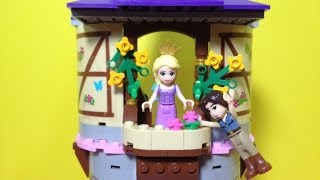 RAPUNZEL LEGO  Rapunzel's Creativity Tower From  Movie Tangled Video