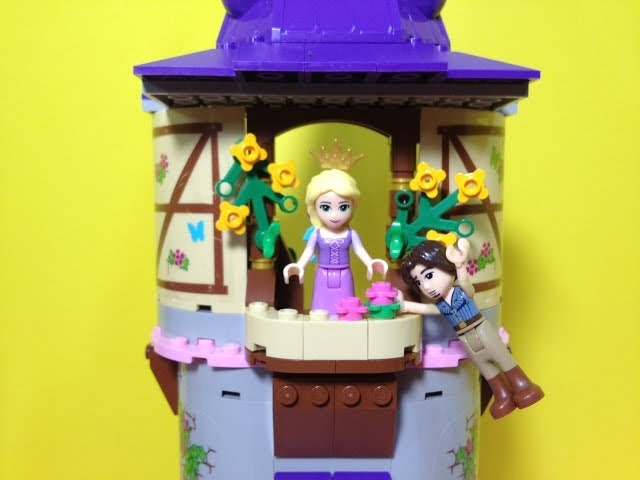 RAPUNZEL LEGO Rapunzel's Creativity Tower From Movie Tangled Video