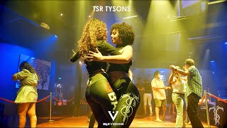 Video thumbnail of "NOELIA & AMANDA CARVALHO Bachata Social Dance At TSR TYSONS"