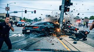 Craziest Police Chases With Murder Suspects - Caught on Dashcam