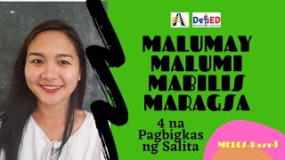 Ang Apat na pagbigkas ng Salita: Malumay, Malumi, Mabilis, Maragsa l Japhet Abueva, MAEd