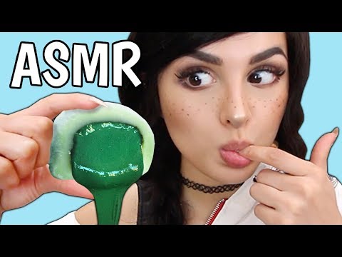 ASMR MUKBANG SOFT SQUISHY EATING SOUNDS (FIRST TIME TRYING ASMR)