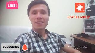 ПЕШНИХОД БАРОИ БИНАНДАГОН МО/МУХАММАДАЛИ МАДАЛИЕВ