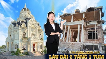 THI CÔNG TRỌN GÓI Lâu Đài 3 TẦNG Hoành Tráng & Bề Thế Bậc Nhất Hải Phòng ~ Niềm Kiêu Hãnh Của CĐT