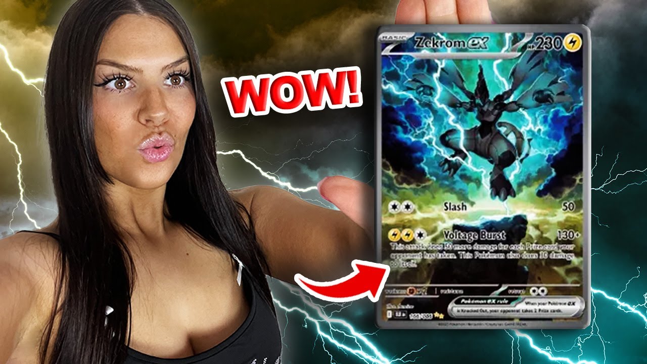 A Wild Zekrom Appeared! Pokemon Black Bolt & White Flare Opening! | Scarlet  & Violet