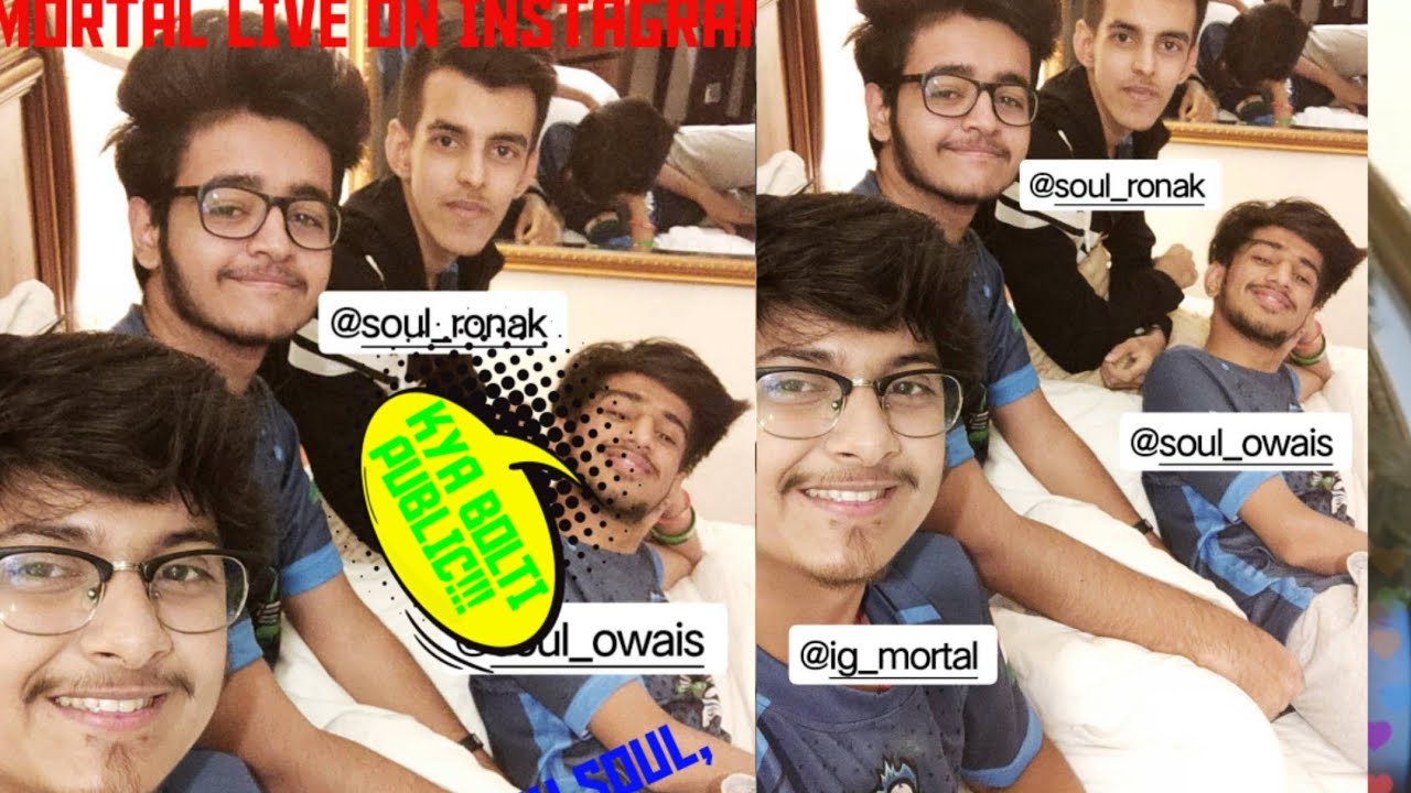 camera iphone 8 plus apk MORTAL LIVE ON INSTAGRAM AFTER WINNING PMCO WITH SOUL || RONAK, OWAIS, VIPER ||