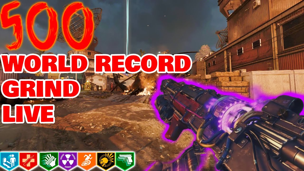 "FIREBASE Z" WORLD RECORD GRIND LIVE! | CALL OF DUTY BLACK OPS COLD WAR ZOMBIES!