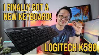 Reviewing my new keyboard. Logitech K580
