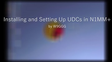 Installing and Setting Up User Defined Contests (UDC) in N1MM Logger+