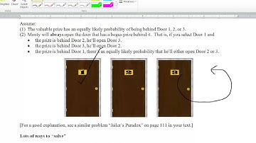 MA 381: Section 3.4: Monty Hall Problem