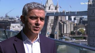 Sadiq Khan denies London is becoming 'lawless' after spate of murders | ITV News