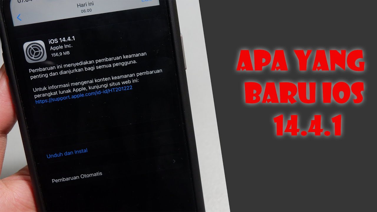 Ios Terbaru 14.4.1 Hape Buzz