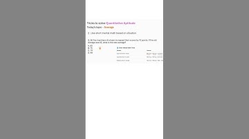 Tricks for IBPS SO #ibps #govtjobs #itjobs #aptitude #gate #interview #average #datainterpretation