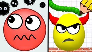 Draw To Smash - Save The Doge vs Hide Ball: Brain Teaser - All Levels Walkthrough Gameplay,Part 4.