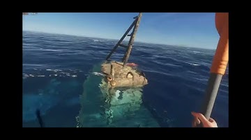 Shark Scared The Hell Out Of Me!!!🤣🤣🤣 #strandeddeep #pc #gameplay #gaming #funny #gamingvideos