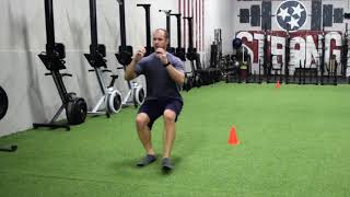 Lean, Fall, Sprint with Deceleration