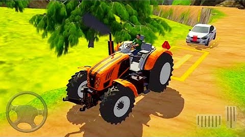 3D Tractor Offroad Sim Driving Game - Android GamePlay