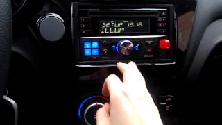 alpine cde235bt kia rio new