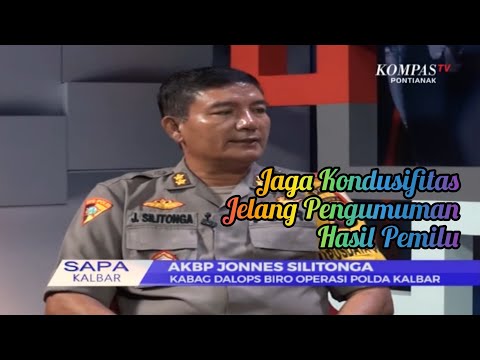 Jaga Kondusifitas Jelang Pengumuman Hasil Pemilu&quot; bersama AKBP Jonnes Silitonga di Kompas TV Ptk