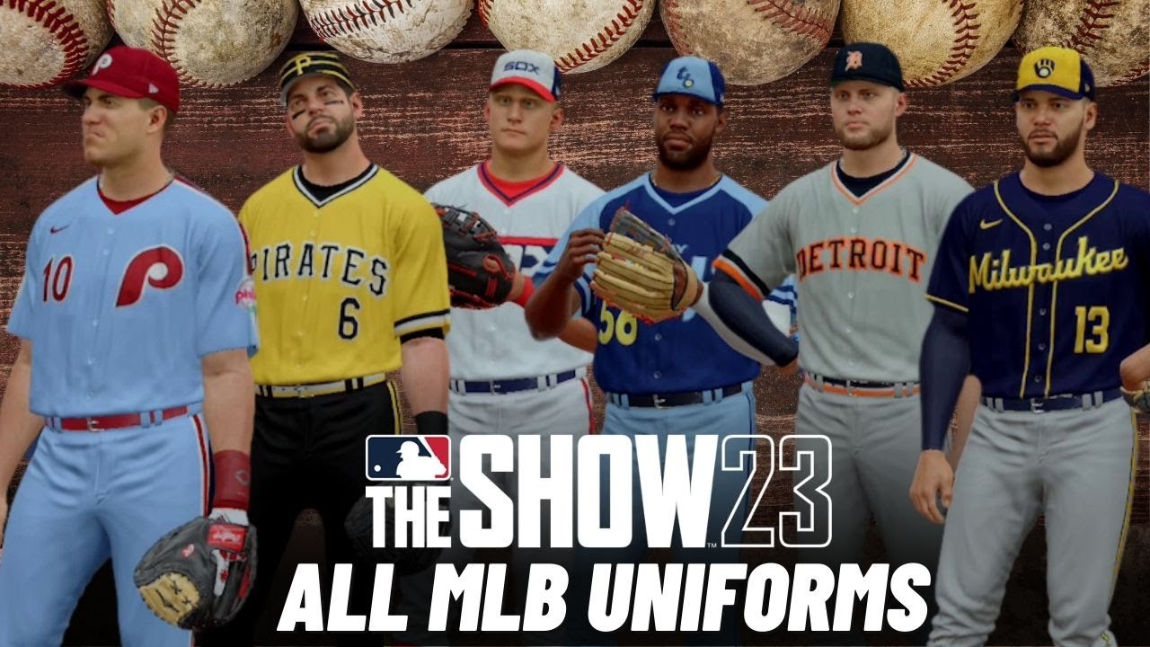 MLB The Show 23 - All Uniforms 