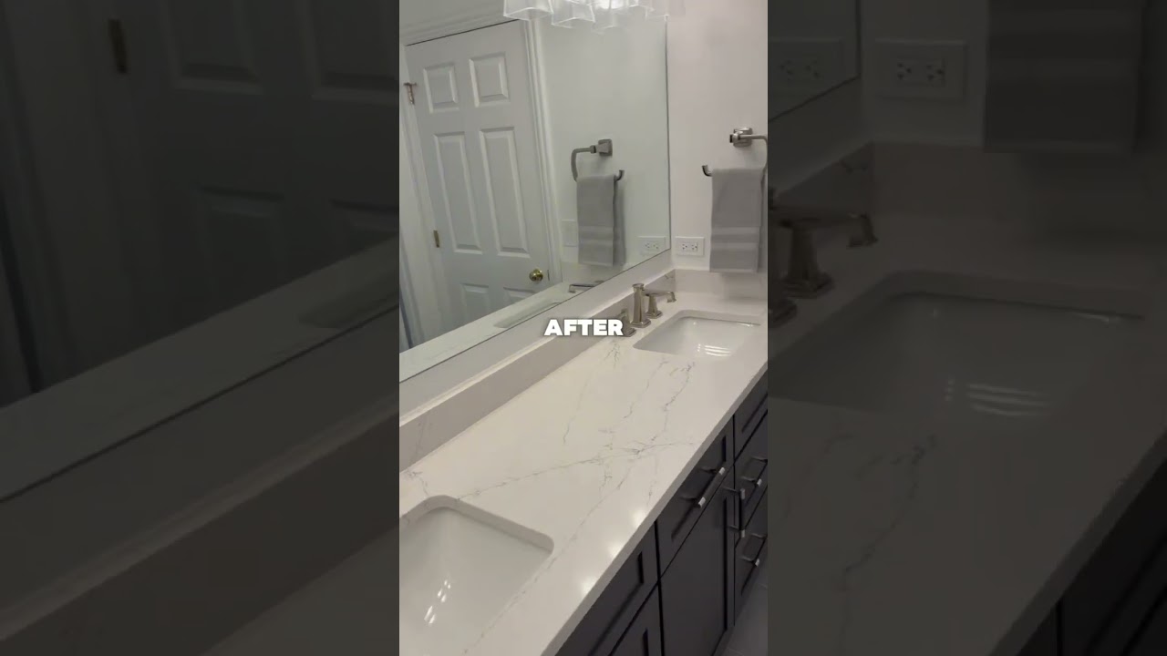 Bath transformed ✨🫣 