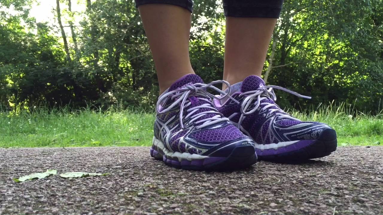 asics gel kayano purple