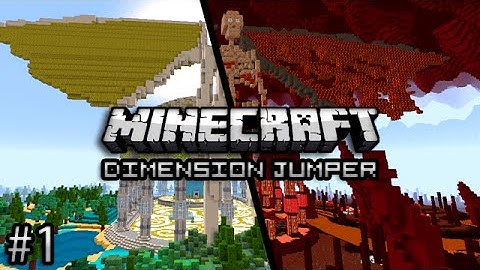 Minecraft: RETURN OF AWESOMENESS - Dimension Jumper 2 Part 1