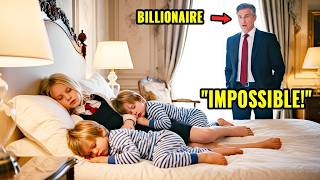 No Babysitter Lasted with Billionaire’s Twin Sons—Until a Maid’s Daughter Changed Everything