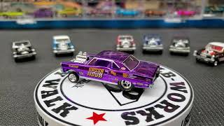 hot wheels 66 Nova gasser RLC